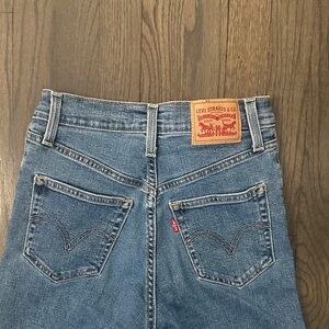 Levi's ribcage straight ankle